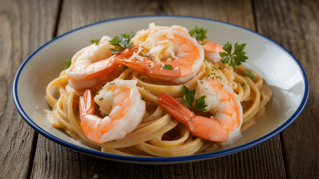 Shrimp Linguine