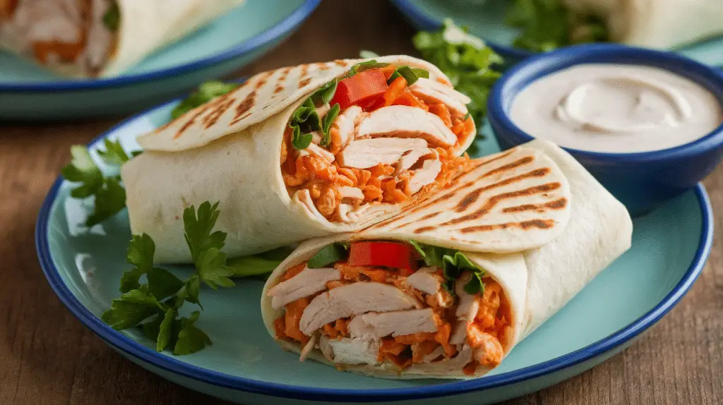 Buffalo Chicken Wraps