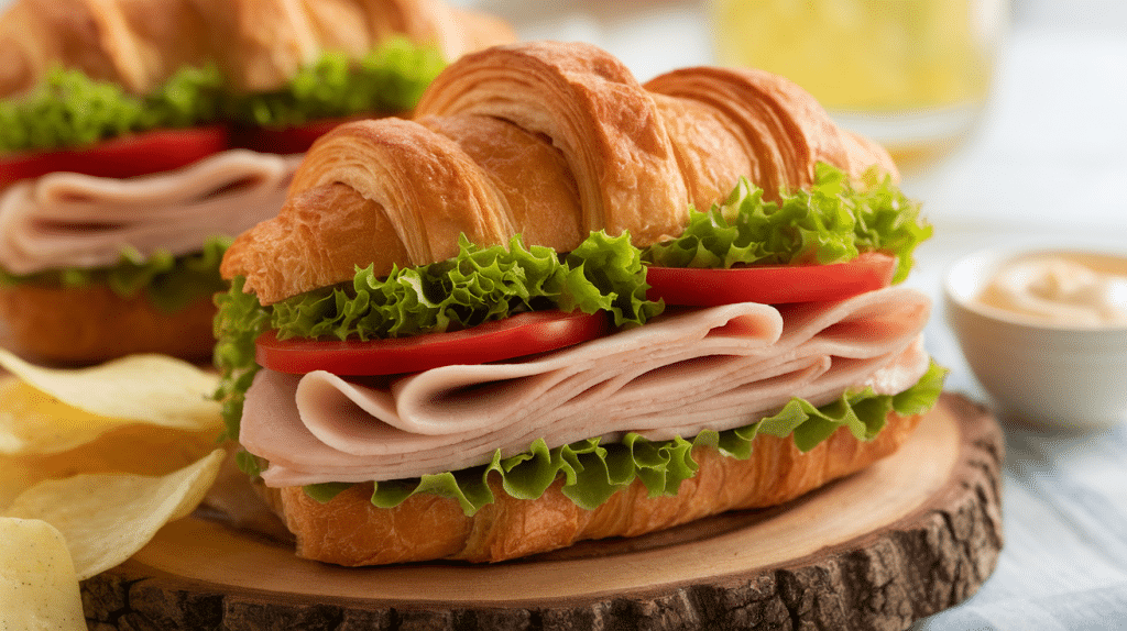 Turkey Croissant Sandwich