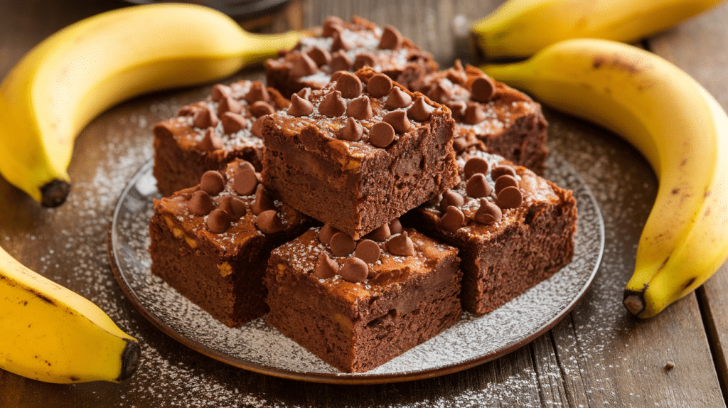 Banana Bread Brownies