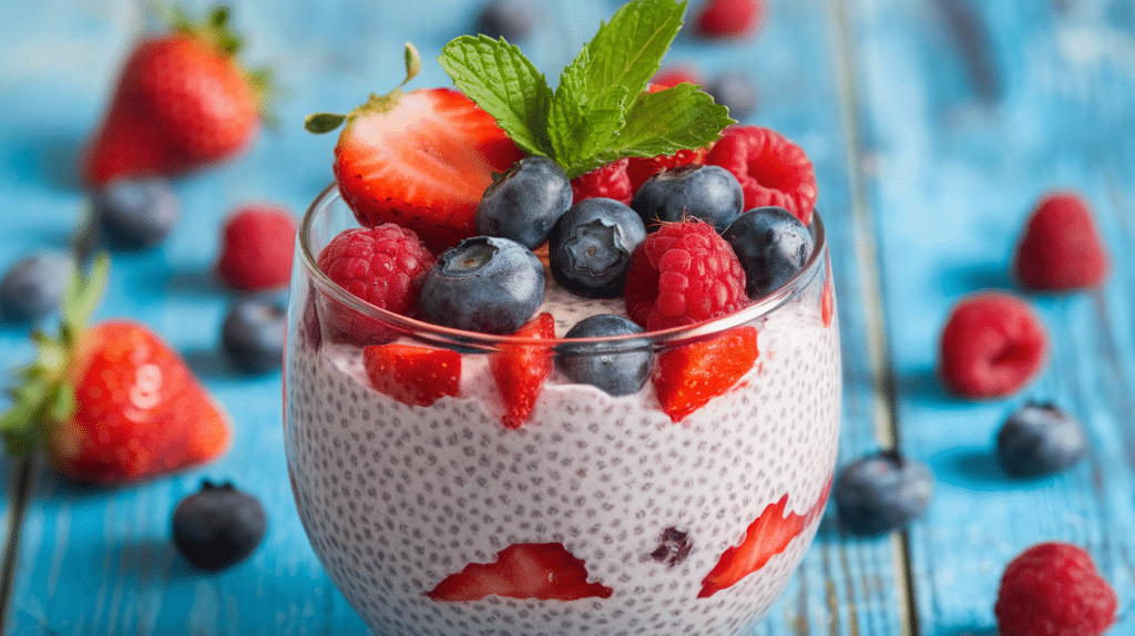 Berry Chia Pudding