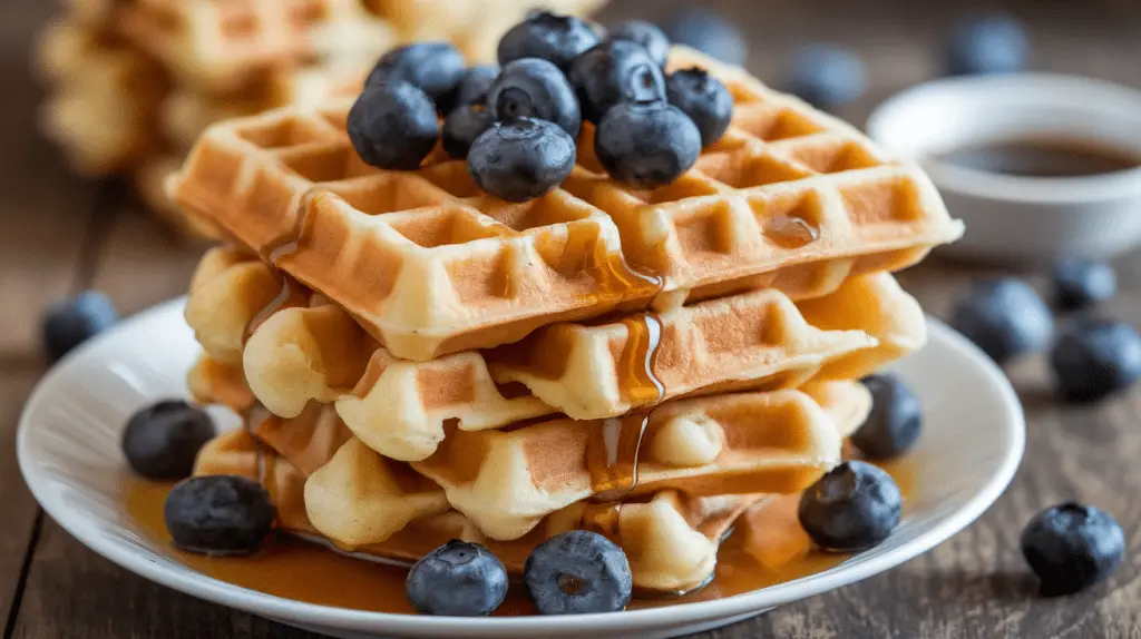 Blueberry Waffles