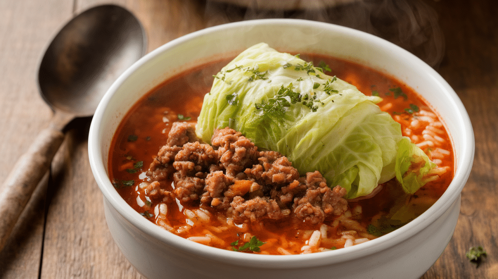 Cabbage Roll Soup