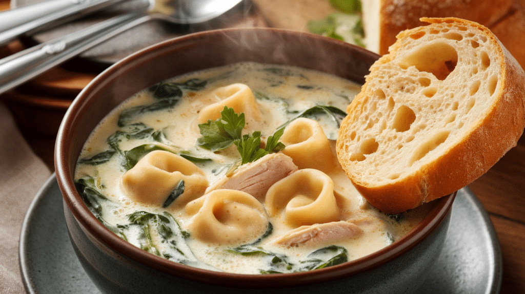 Chicken Tortellini Soup