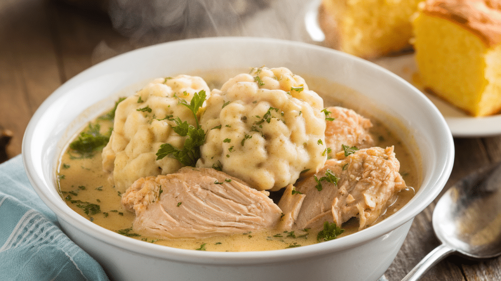 Paula Deen Chicken and Dumplings