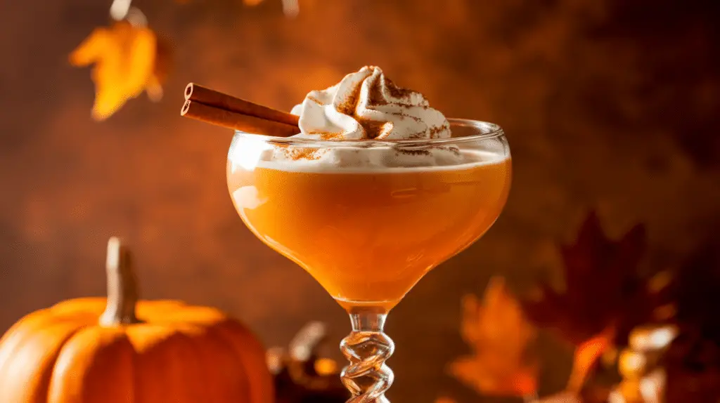 Creamy Pumpkin Spice Martini