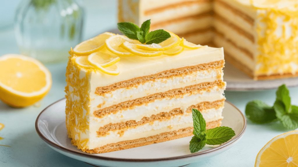 Lemon Icebox Cake