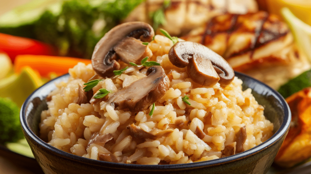 Mushroom Rice