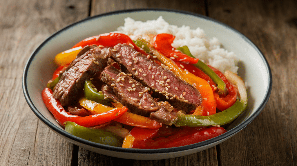 Pepper Steak Stir Fry