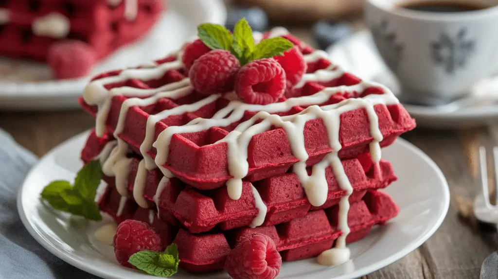 Red Velvet Waffles