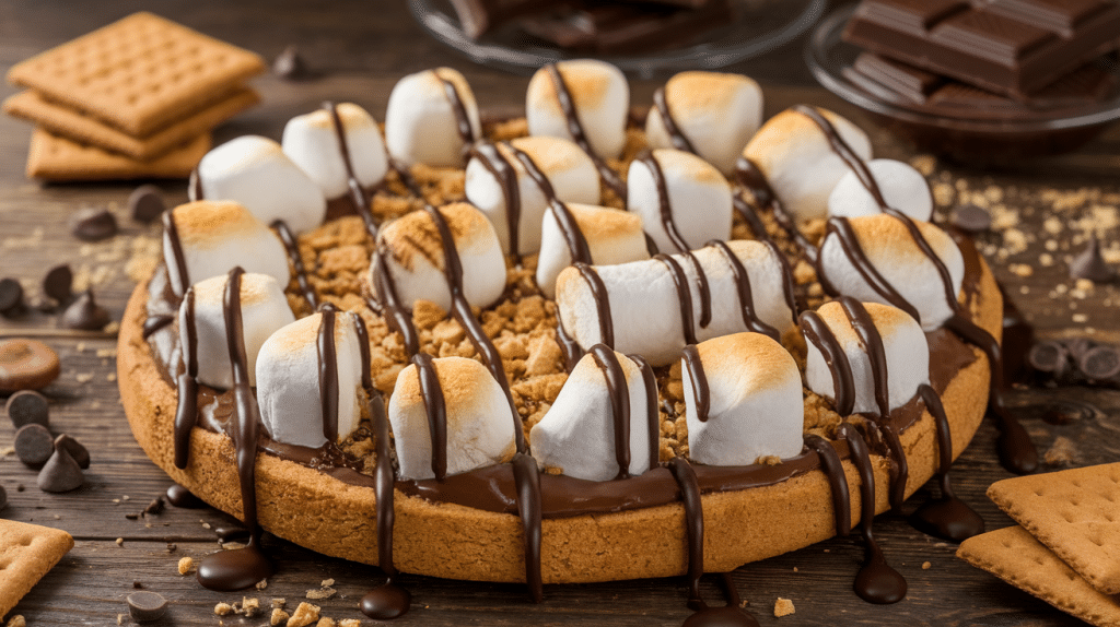 Smores Dessert Pizza