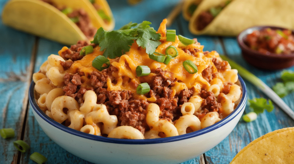 Taco Macaroni and Cheese