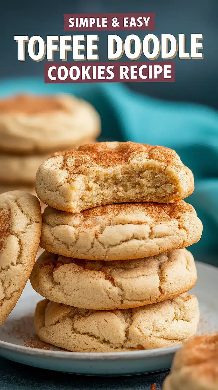 Toffee Doodle Cookies Recipe