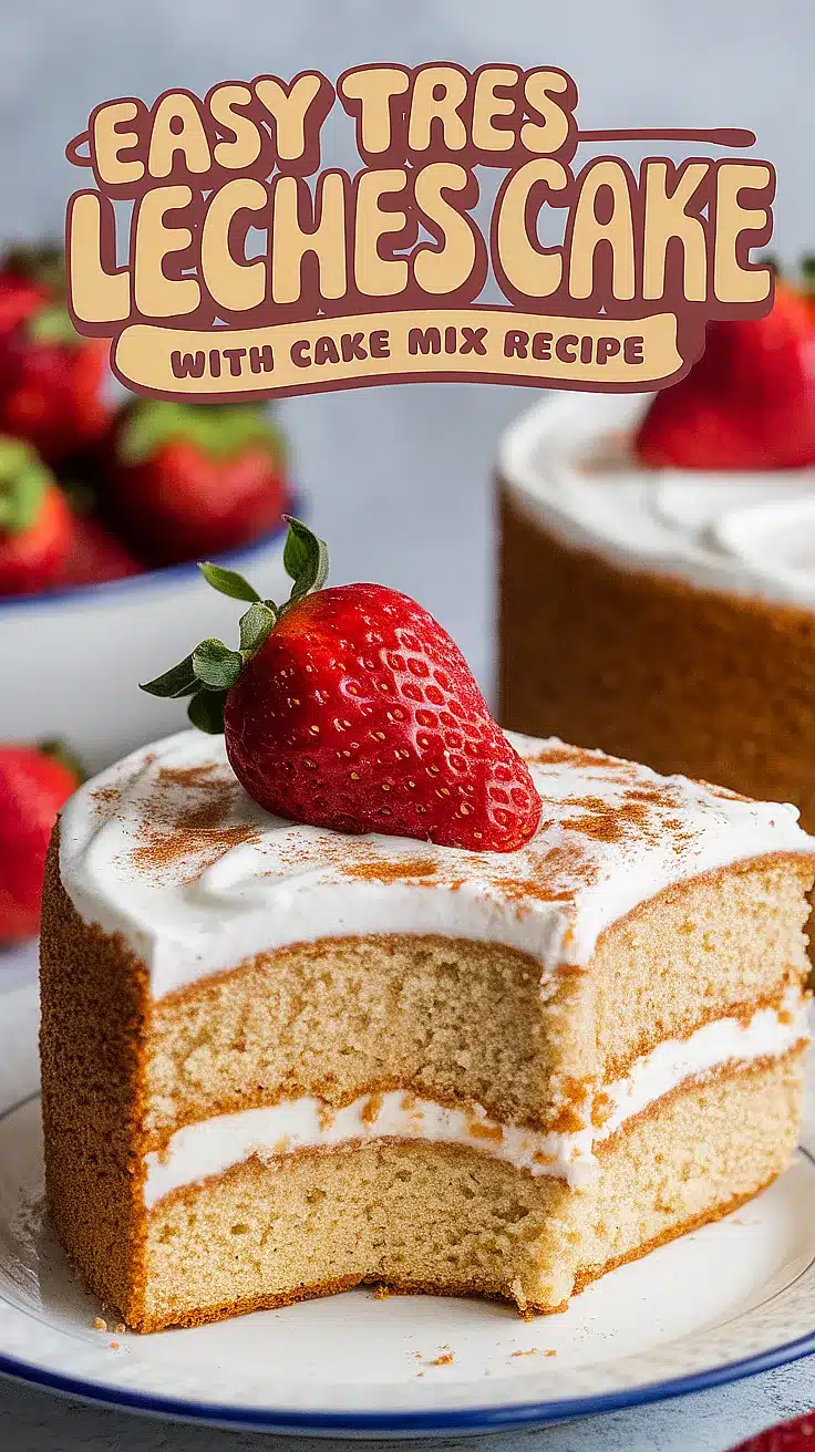 Tres Leches Cake with Cake Mix