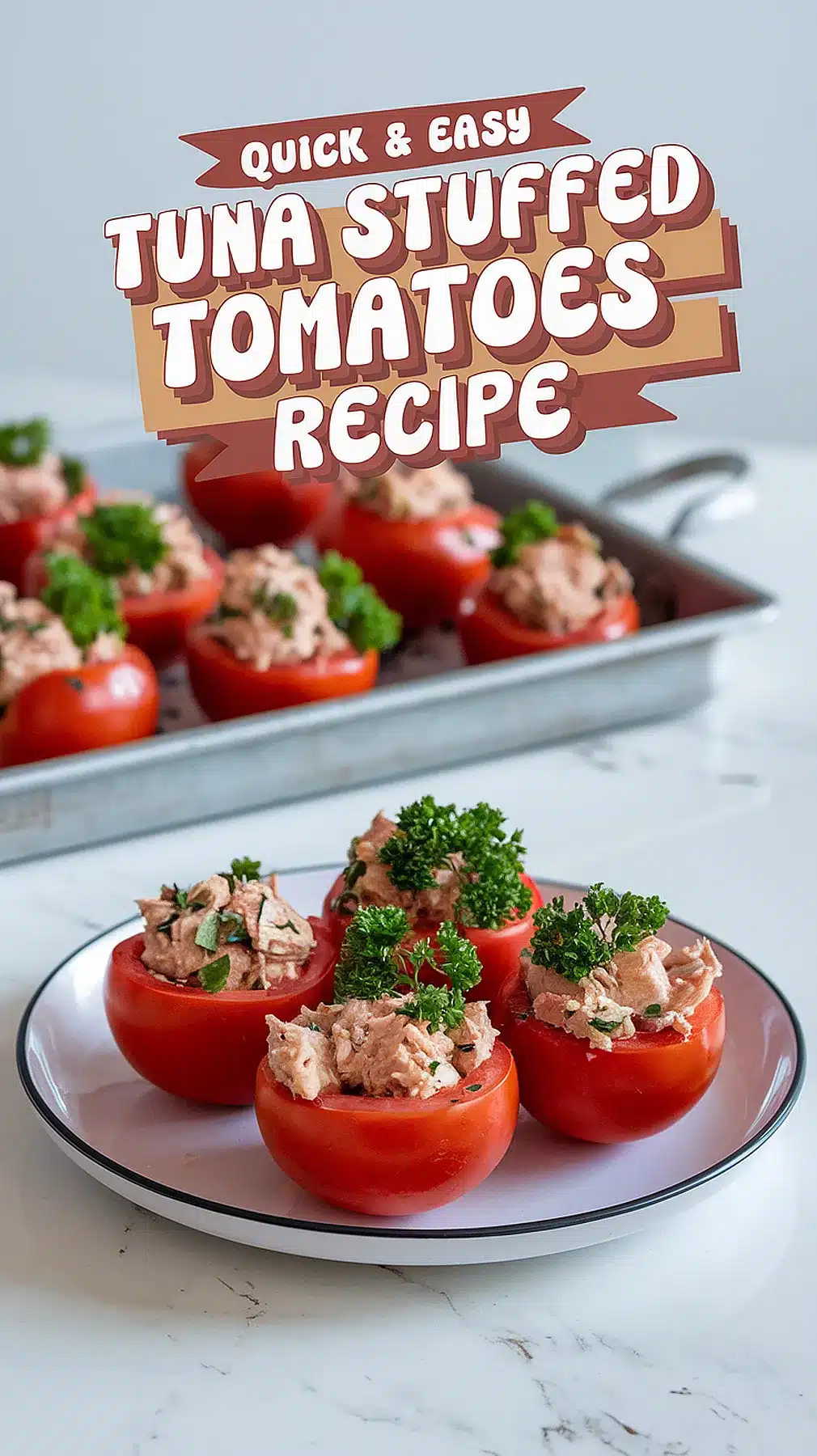 Tuna Stuffed Tomatoes