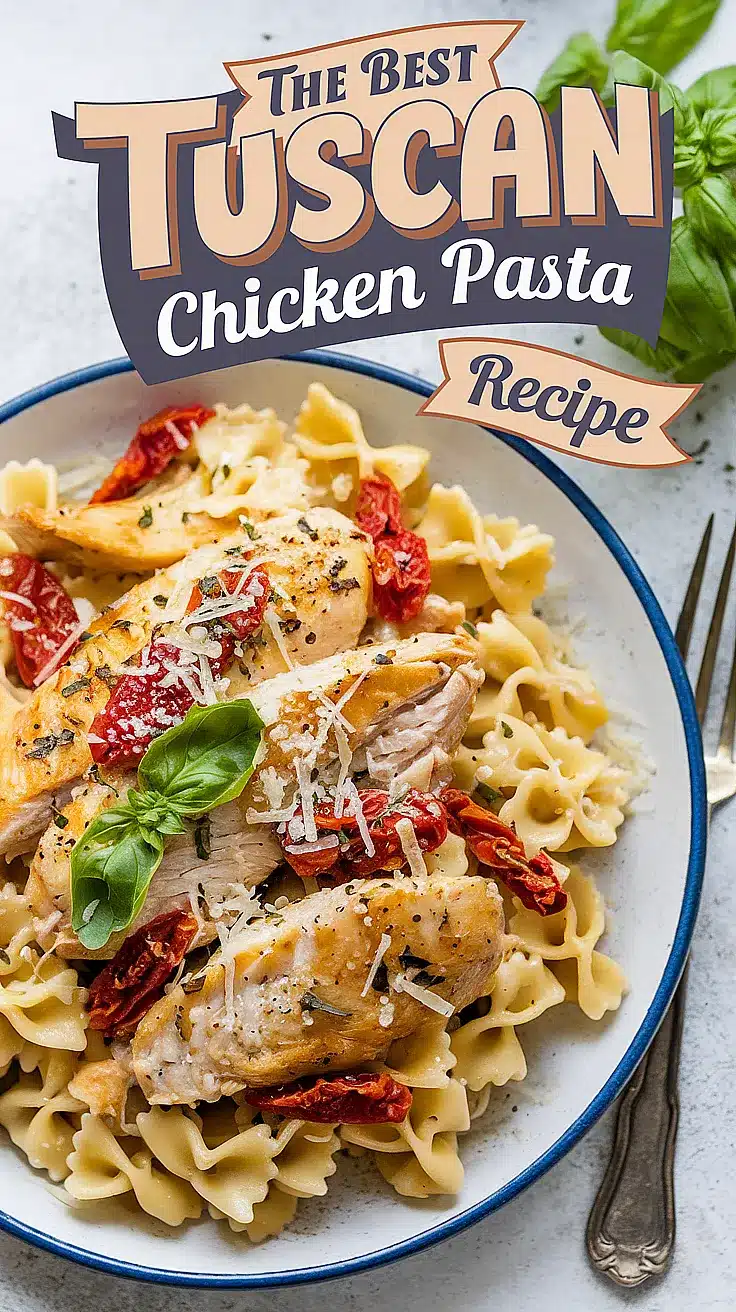 Tuscan Chicken Pasta