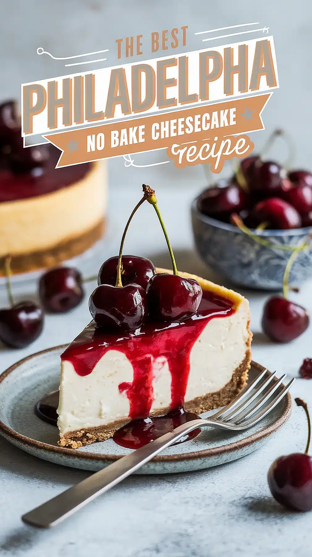 Philadelphia No Bake Cheesecake