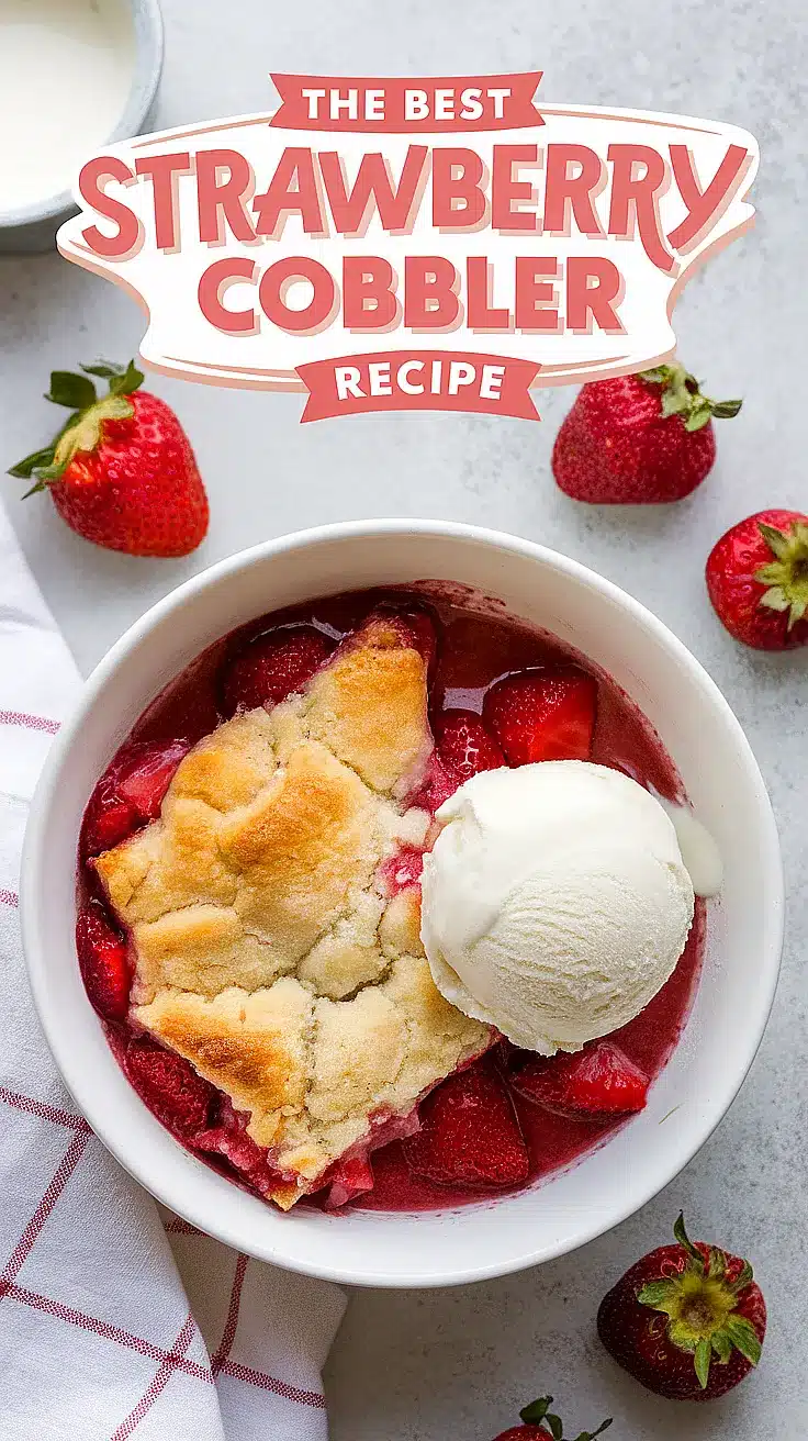 Strawberry Cobbler