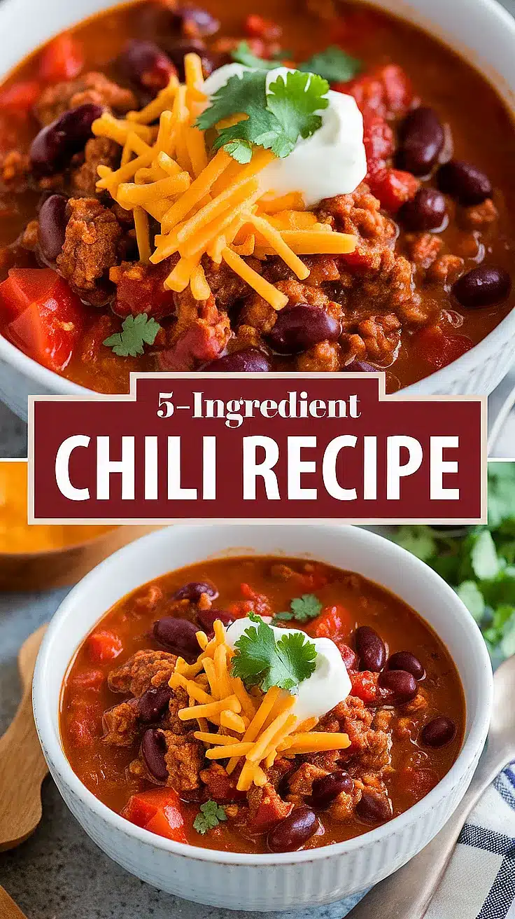 5-Ingredient Chili Recipe