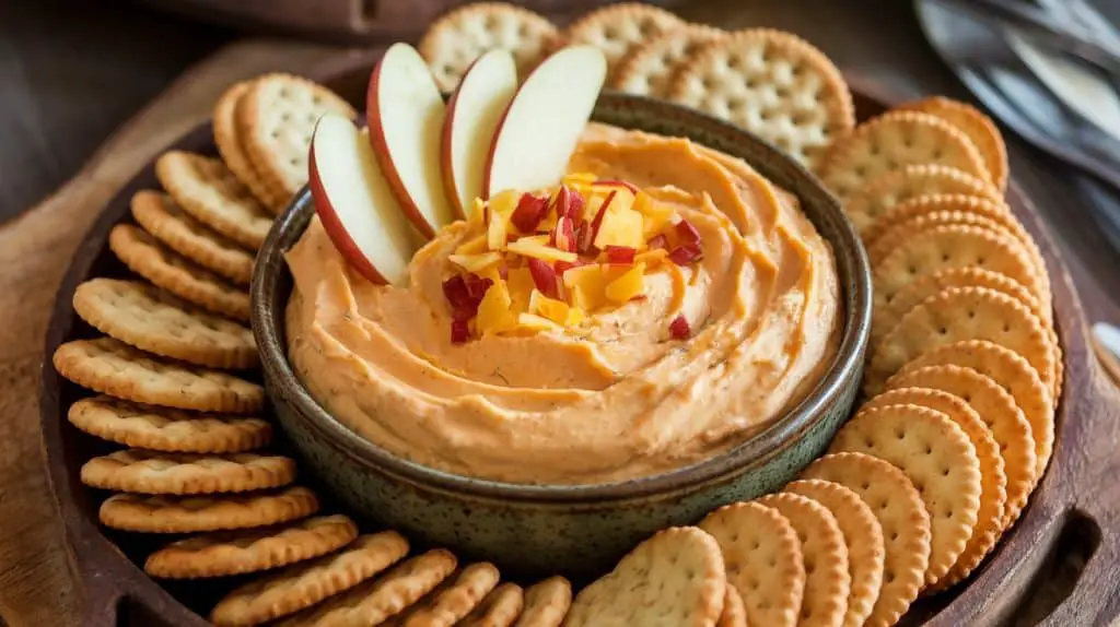 Smoky Cheddar and Apple Dip