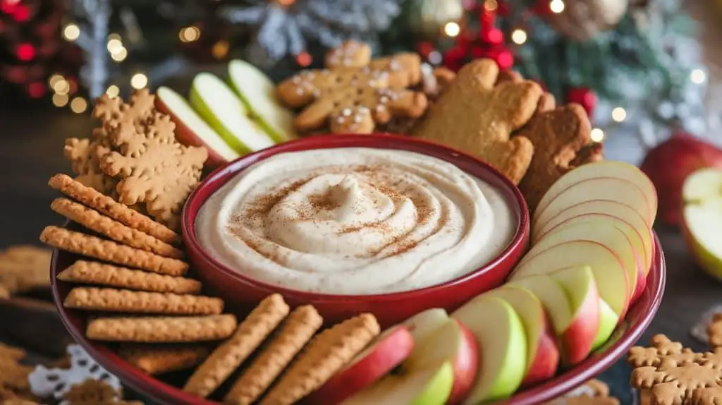 Spiced Eggnog Dessert Dip