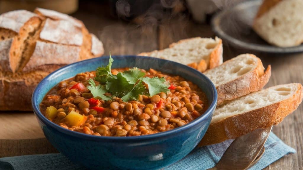 Green Lentil Chili Recipe