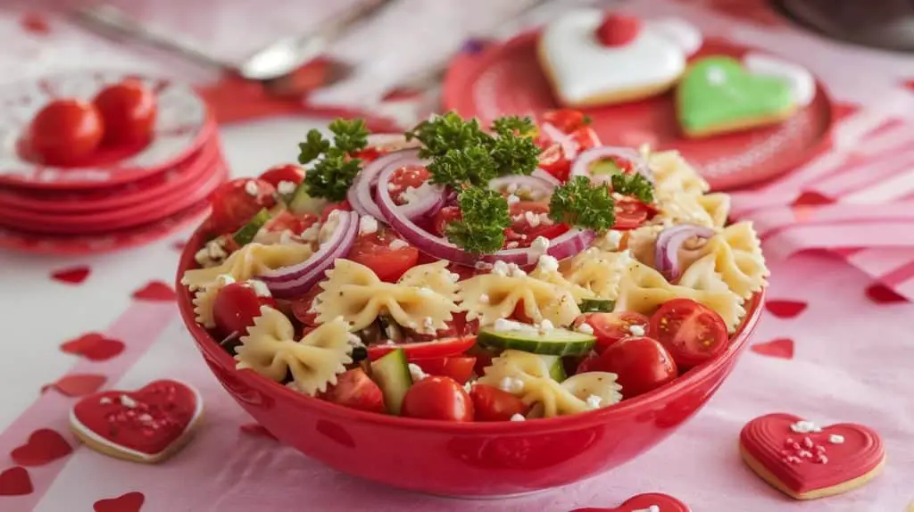 Love Bowtie Pasta Salad