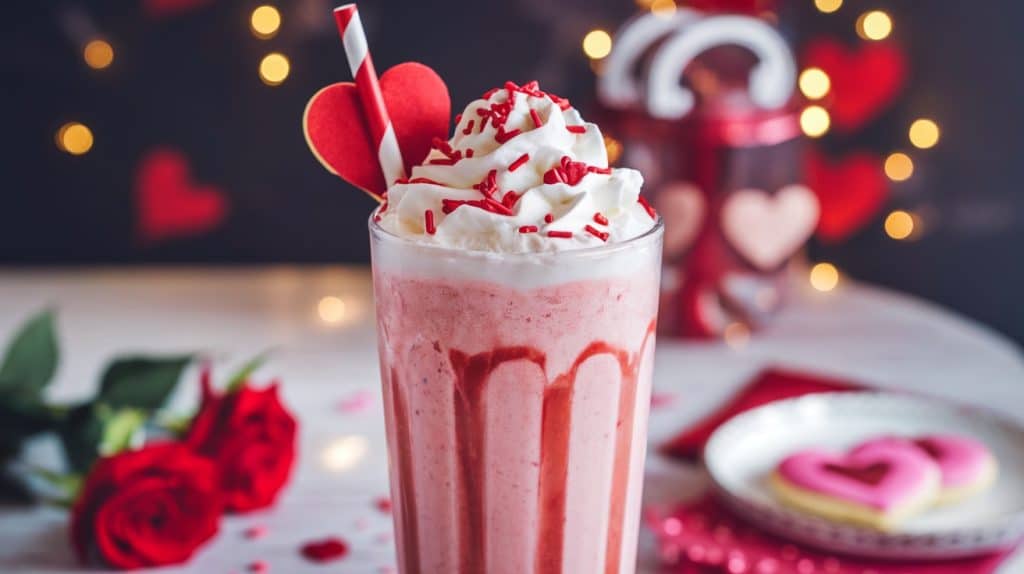 Cupid’s Strawberry Milkshake