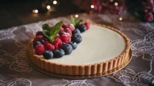 White Chocolate Valentine Tart