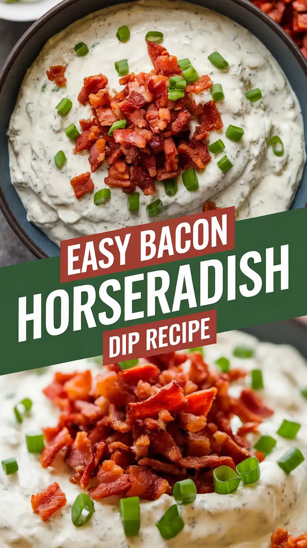 Bacon Horseradish Dip