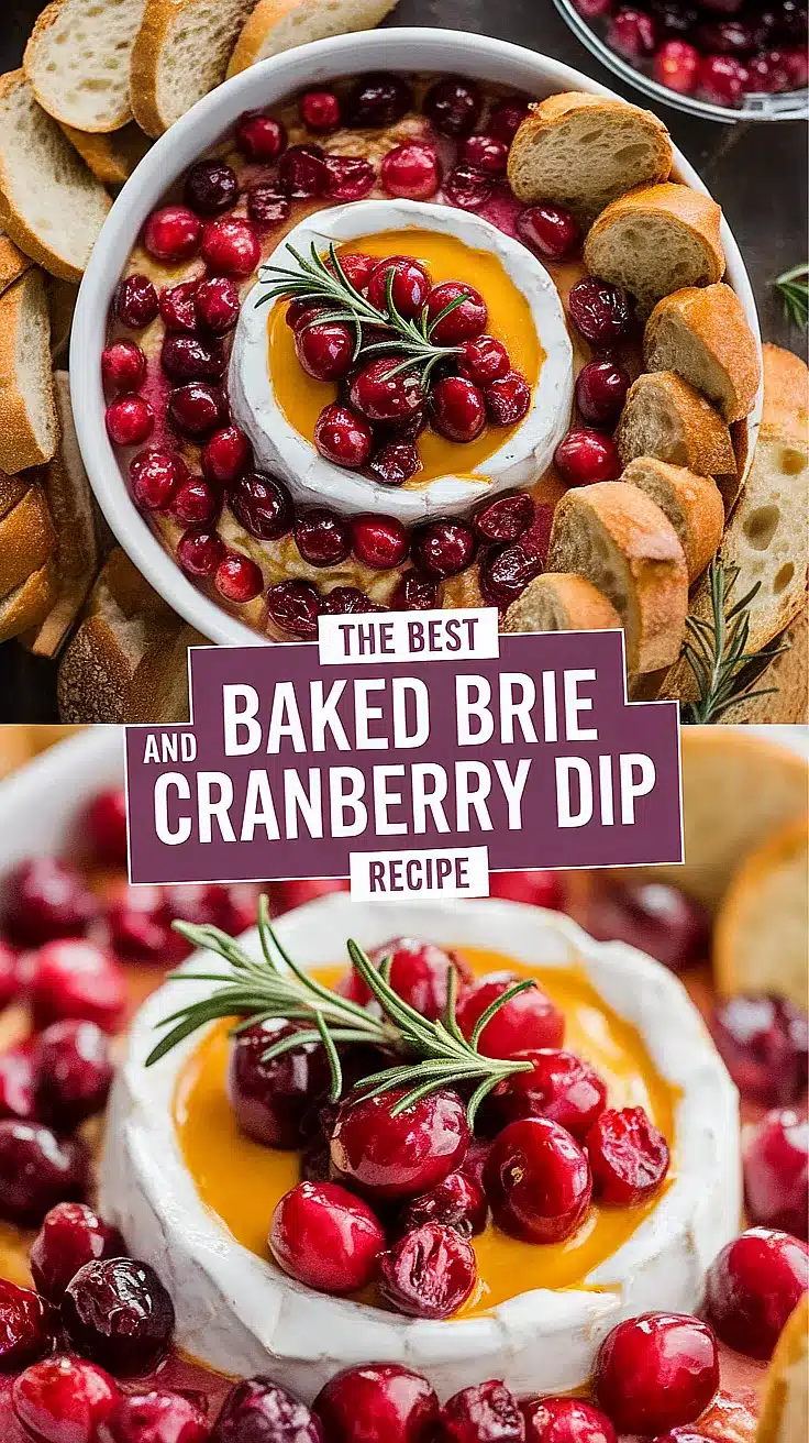 Baked Brie and Cranberry Dip