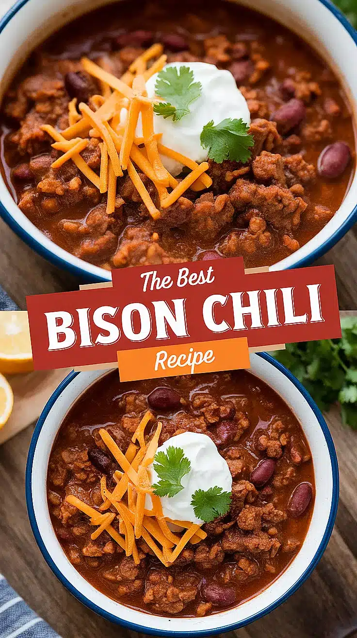 Bison Chili Recipe