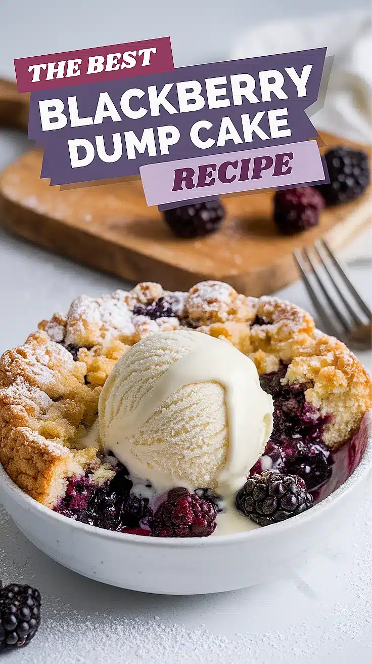 Blackberry Dump Cake