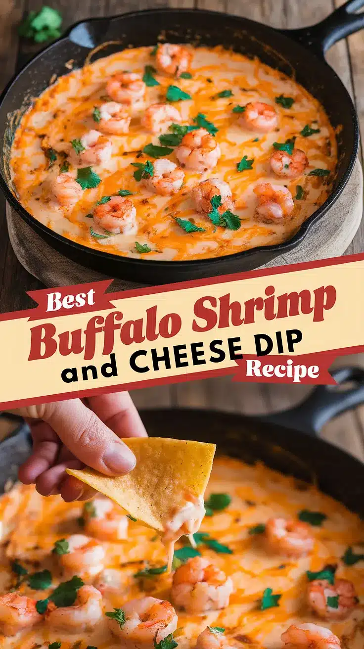 Buffalo Shrimp and Cheese Dip