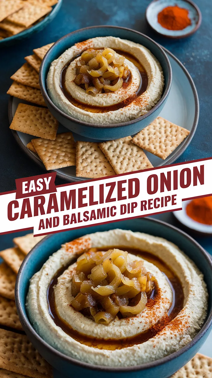 Caramelized Onion and Balsamic Dip