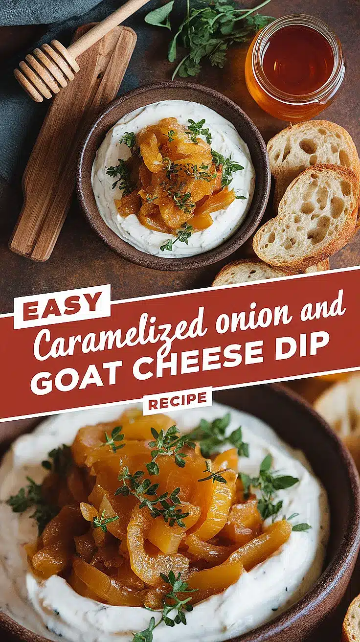 Caramelized Onion and Goat Cheese Dip