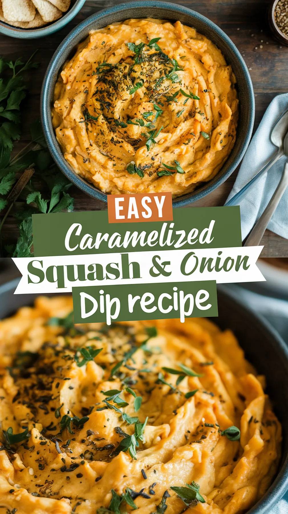 Caramelized Squash and Onion Dip