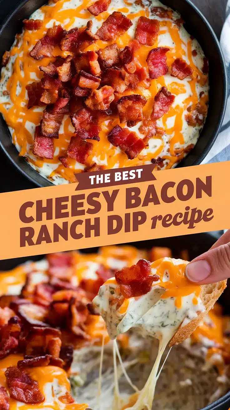 Cheesy Bacon Ranch Dip