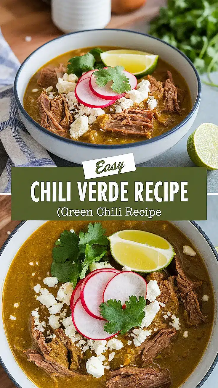 Chili Recipe Verde (Green Chili Recipe)