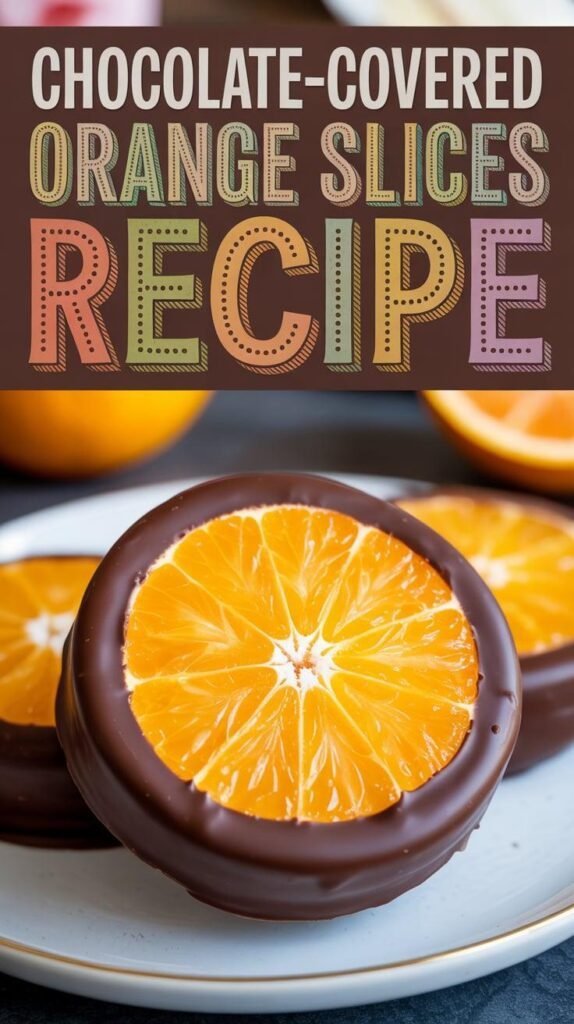 Chocolate-Covered Orange Slices