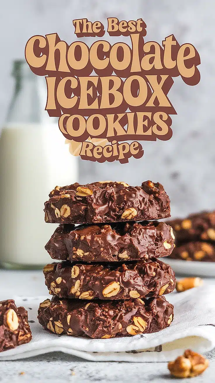 Chocolate Icebox Cookies