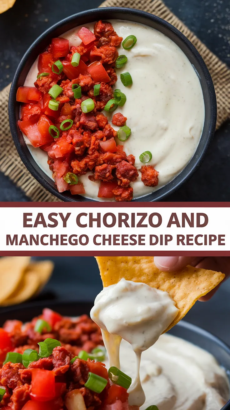 Chorizo and Manchego Cheese Dip