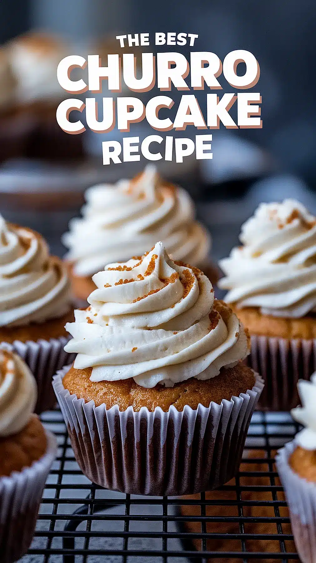 Churro Cupcakes