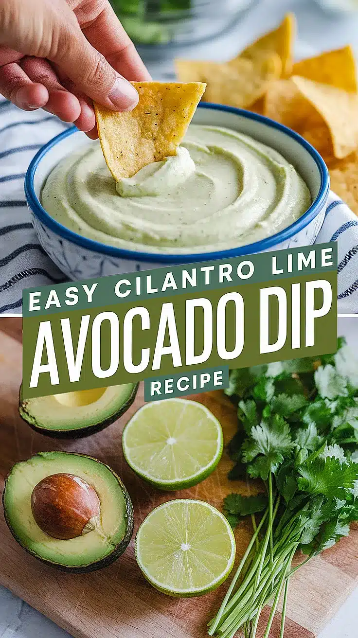 Cilantro Lime Avocado Dip