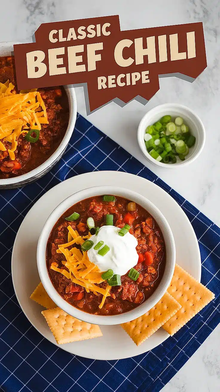 Classic Beef Chili Recipe