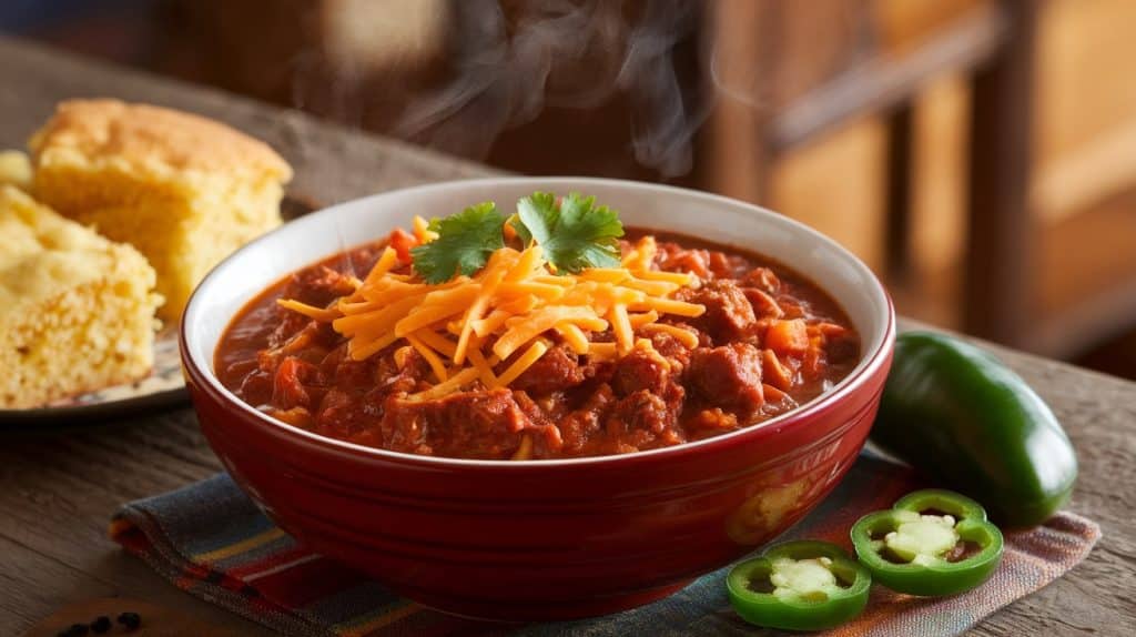 Texas-Style Chili Recipe (No Beans)