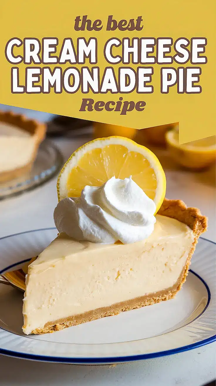 Cream Cheese Lemonade Pie