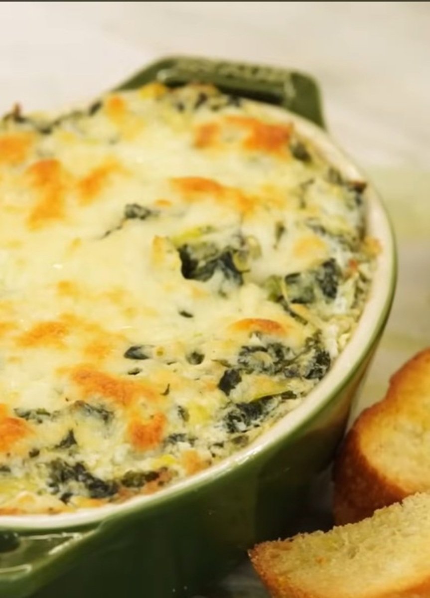 Artichoke and Spinach Alfredo Dip Recipe
