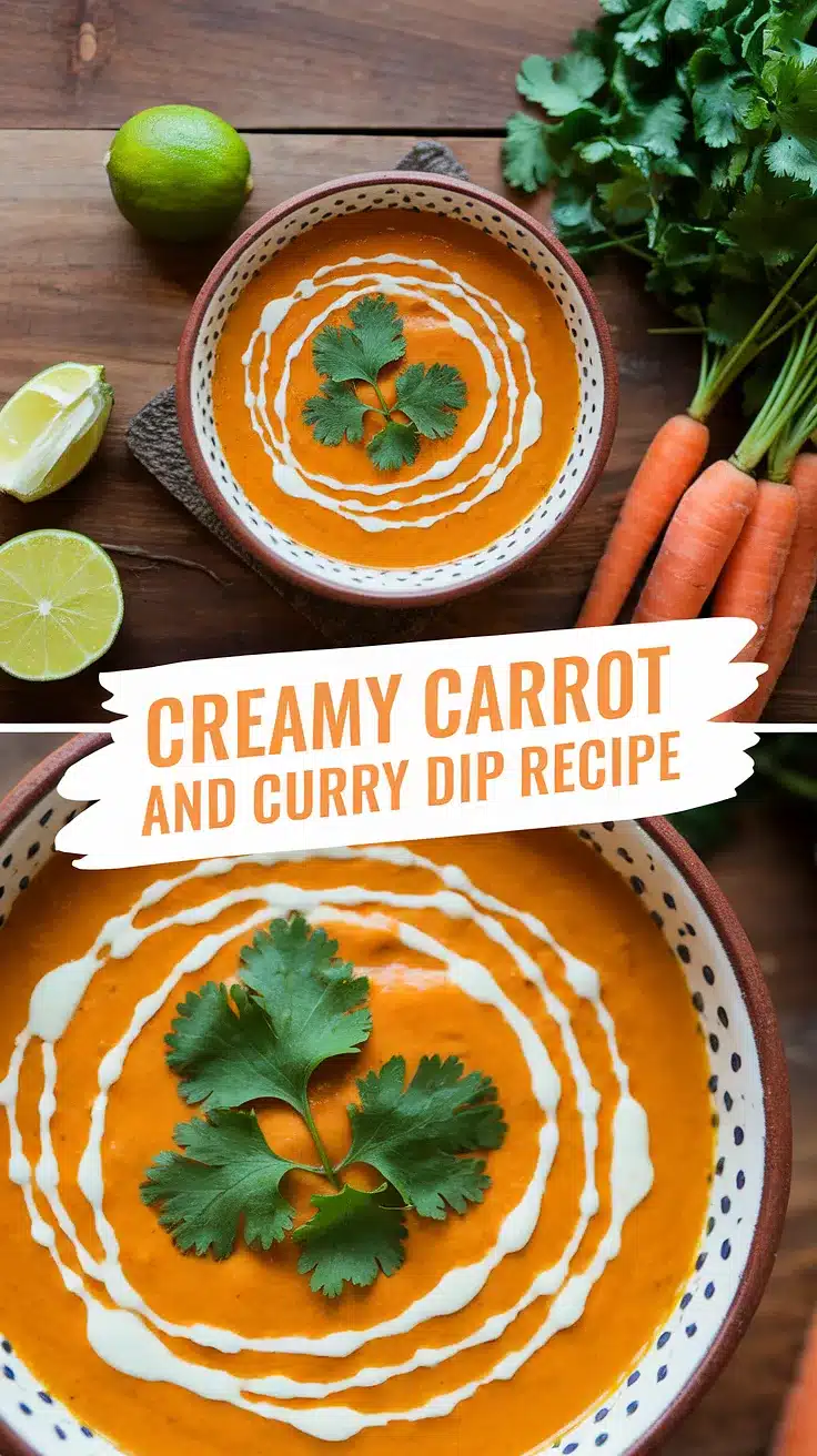 Creamy Carrot and Curry Dip