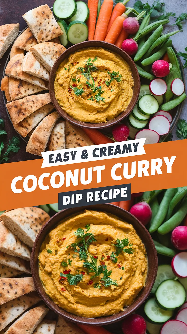 Creamy Coconut Curry Dip